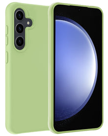 Forterra Samsung S23 FE Hoesje Siliconen Backcover Lichtgewicht - Groen