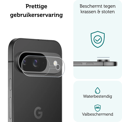 Forterra Google Pixel 9 Camera Screenprotector Gehard Glas