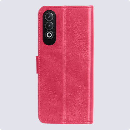 Forterra OnePlus Nord CE 4 Hoesje Bookcase Cover met Kaarthouder - Donkergroen