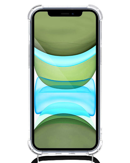Forterra iPhone 11 Pro Hoesje met Koord Backcover Shockproof - Transparant