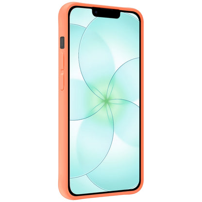 Forterra iPhone 17e Hoesje Siliconen Backcover Lichtgewicht - Perzik