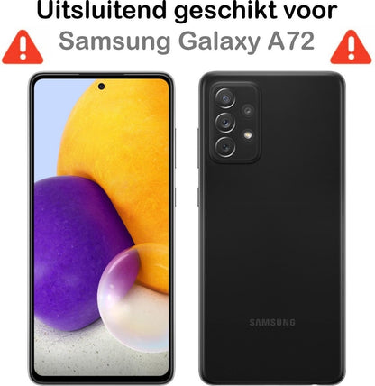 Forterra Samsung A72 Screenprotector Gehard Glas - Full Screen