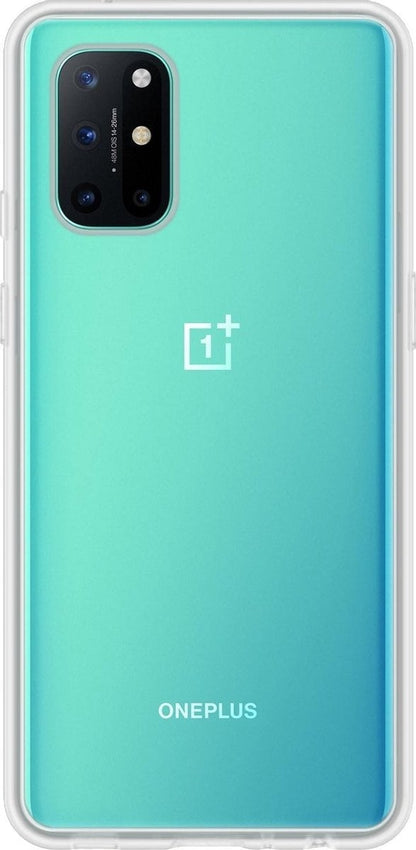 Forterra OnePlus 8T Hoesje Siliconen Backcover Lichtgewicht - Transparant