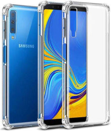 Forterra Samsung Galaxy A7 2018 Hoesje Shockproof Backcover Siliconen - Transparant