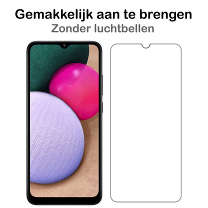 Forterra Samsung A03s Hoesje Kaarthouder Backcover Shockproof - Transparant