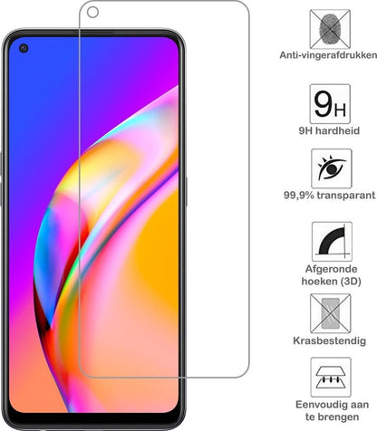 Forterra OPPO A94 Screenprotector Gehard Glas - Anti-kras