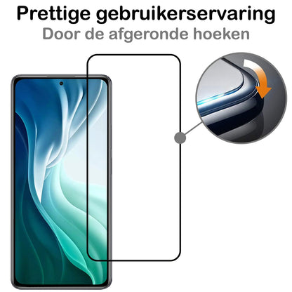 Forterra Xiaomi 11T Pro Screenprotector Gehard Glas - Anti-kras