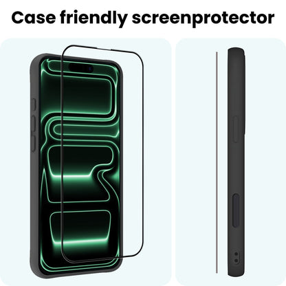 Forterra iPhone 17 Pro Max Screenprotector Gehard Glas - Full Screen