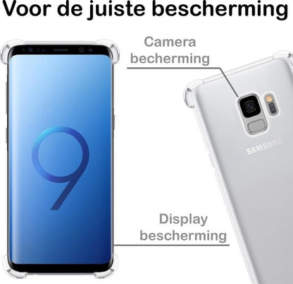 Forterra Samsung S9 Hoesje Shockproof Backcover Siliconen - Transparant