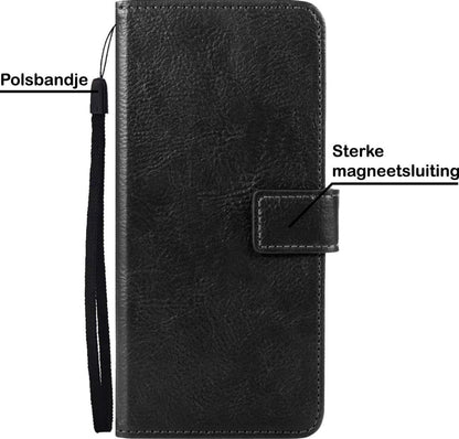 Forterra Samsung A32 5G Hoesje Bookcase Cover met Kaarthouder - Zwart