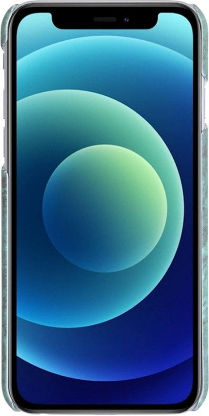 Forterra iPhone 12 Pro Max Hoesje Marmer Hard Case Cover - Groen