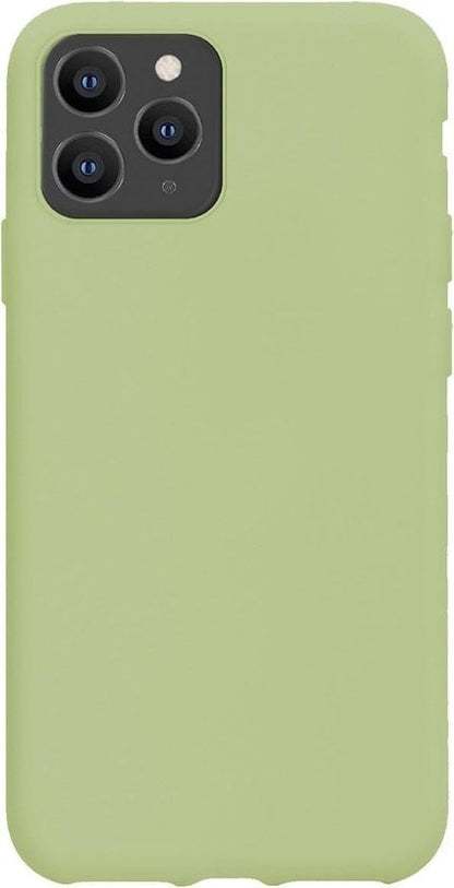 Forterra iPhone 11 Pro Max Hoesje Siliconen Backcover Lichtgewicht - Groen