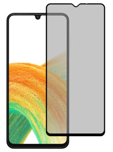 Forterra Samsung A33 Screenprotector Gehard Glas - Privacy