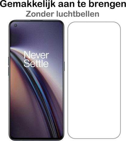 Forterra OnePlus Nord CE Screenprotector Gehard Glas - Anti-kras