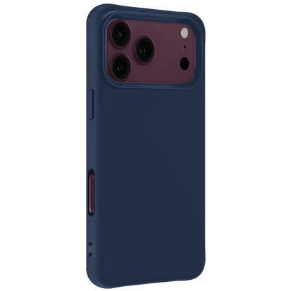 Forterra iPhone 18 Pro Max Hoesje Siliconen Backcover Lichtgewicht - Donkerblauw