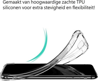 Forterra Samsung A10 Hoesje Shockproof Backcover Siliconen - Transparant