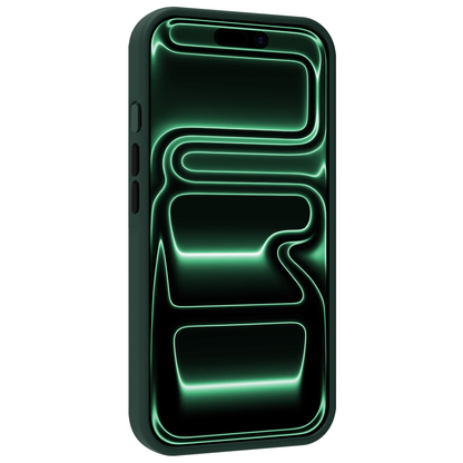 Forterra iPhone 17 Pro Max Hoesje Geschikt voor Magsafe Backcover Shockproof - Donkergroen