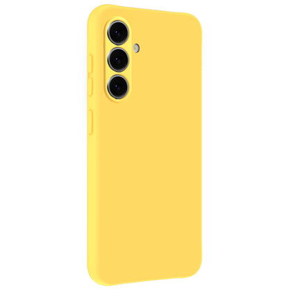 Forterra Samsung S26 Plus Hoesje Siliconen Backcover Lichtgewicht - Geel