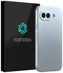 Forterra Google Pixel 10a Hoesje Siliconen Backcover Lichtgewicht - Lichtblauw