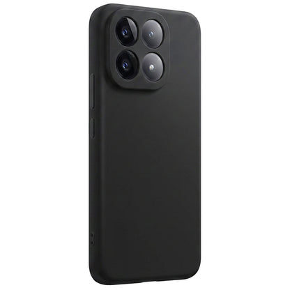 Forterra Xiaomi 15T Hoesje Siliconen Backcover Lichtgewicht - Zwart