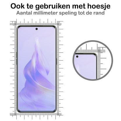 Forterra OPPO Reno 8T 4G Screenprotector Gehard Glas - Anti-kras