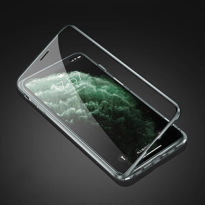 Forterra iPhone 8 Plus Hoesje Magneet Hard Case Shockproof - Zilver