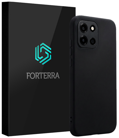 Forterra OnePlus Nord 6 Hoesje Siliconen Backcover Lichtgewicht - Zwart