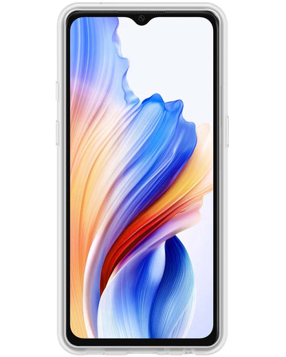 Forterra OPPO A38 Hoesje Siliconen Backcover Lichtgewicht - Transparant