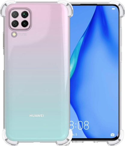 Forterra Huawei P40 Lite Hoesje Shockproof Backcover Siliconen - Transparant