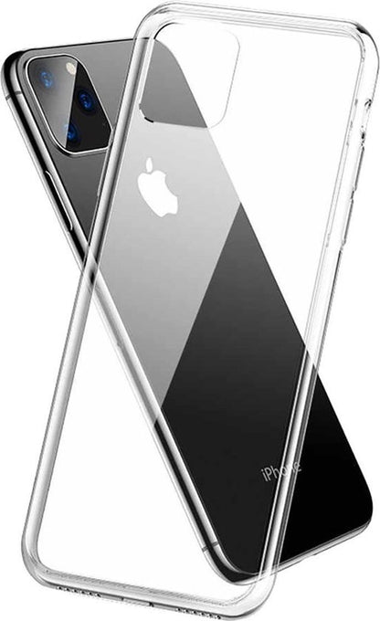 Forterra iPhone 11 Pro Hoesje Siliconen Backcover Lichtgewicht - Transparant