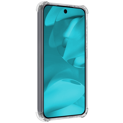 Forterra Google Pixel 9a Hoesje Shockproof Backcover Siliconen - Transparant