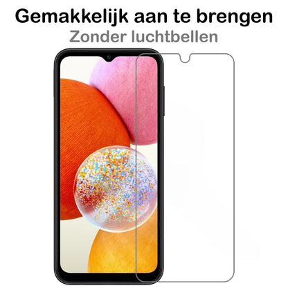Forterra Samsung A14 Screenprotector Gehard Glas - Anti-kras