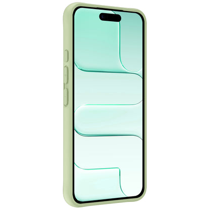 Forterra iPhone Air Hoesje Siliconen Backcover Lichtgewicht - Groen