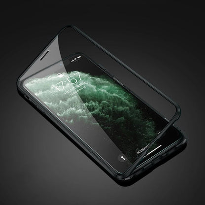 Forterra iPhone 12 Pro Hoesje Magneet Hard Case Shockproof - Zwart
