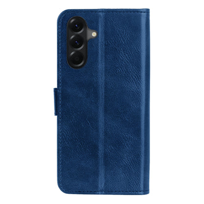 Forterra Samsung A36 Hoesje Bookcase Cover met Kaarthouder - Donkerblauw
