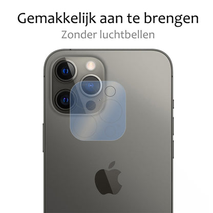 Forterra iPhone 15 Pro Max Camera Screenprotector Gehard Glas