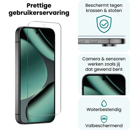 Forterra Google Pixel 11 Pro Screenprotector Gehard Glas - Anti-kras