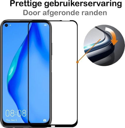 Forterra Huawei P40 Lite Screenprotector Gehard Glas - Full Screen
