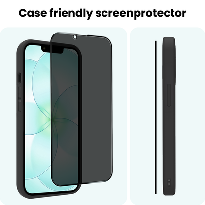 Forterra iPhone 17e Screenprotector Gehard Glas - Privacy