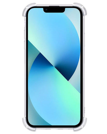 Forterra iPhone 14 Plus Hoesje Shockproof Backcover Siliconen - Transparant