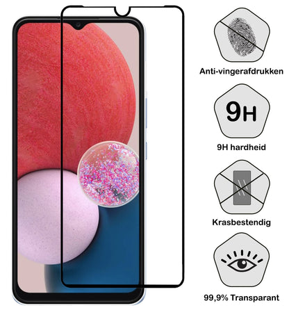 Forterra Samsung A13 5G Screenprotector Gehard Glas - Full Screen