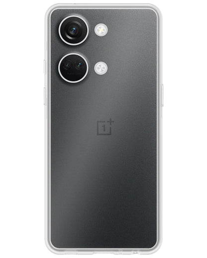 Forterra OnePlus Nord 3 Hoesje Siliconen Backcover Lichtgewicht - Transparant