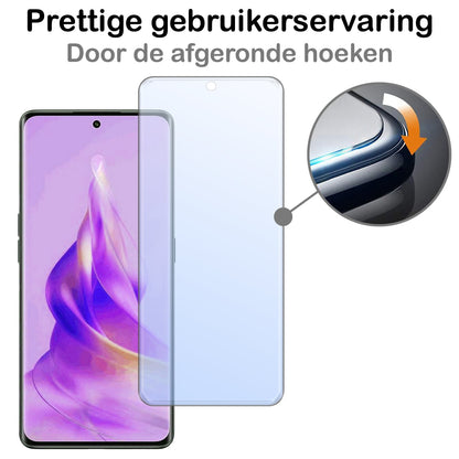 Forterra OPPO Reno 8T 4G Screenprotector Gehard Glas - Anti-kras