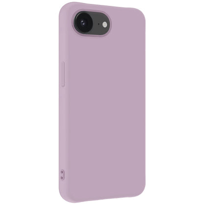 Forterra iPhone 16e Hoesje Siliconen Backcover Lichtgewicht - Lila