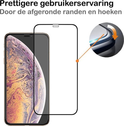 Forterra iPhone Xs Max Screenprotector Gehard Glas - Full Screen