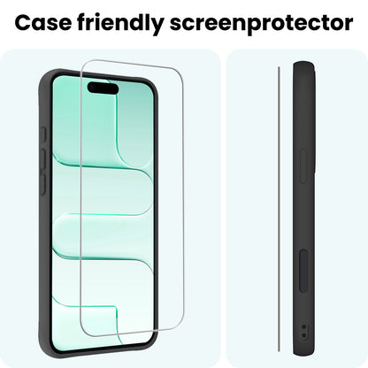 Forterra iPhone Air Screenprotector Gehard Glas - Volledige dekking